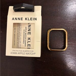 Gold Apple Watch cover